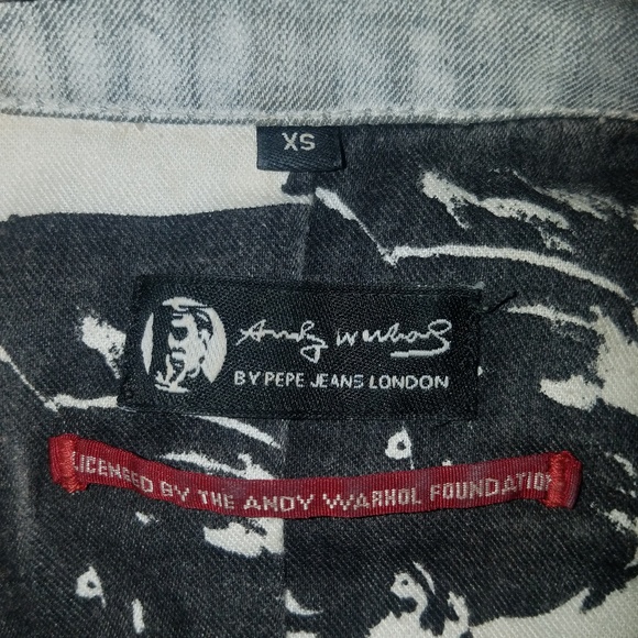 Washed out Jeans look jacket - Picture 1 of 8